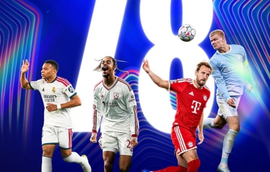 Champions League chứng kiến cơn mưa 78 bàn thắng sau loạt trận điên rồ
