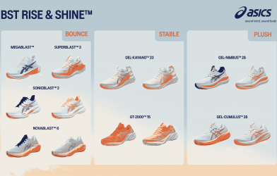 ASICS khởi động chuỗi sự kiện ra mắt RISE & SHINE Collection cùng Pocari Sweat Run 2026