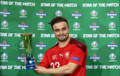 Chấm điểm Thụy Sĩ 3-1 Thổ Nhĩ Kỳ: Đẳng cấp Shaqiri