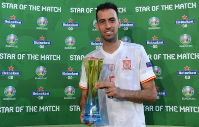 Chấm điểm Tây Ban Nha 5-0 Slovakia: Sự trở lại của Busquets