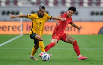 Trung Quốc bị trừ điểm sau khi để thua thất vọng trước Australia