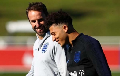 Southgate giải thích vì sao Sancho chưa được ra sân một phút nào tại Euro 2021