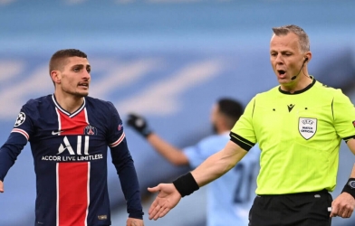 Cầu thủ Ý và trọng tài trận chung kết Euro 2021 từng xích mích