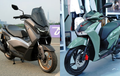 Yamaha NMAX mới ra mắt có gì để cạnh tranh với Honda SH 160i?