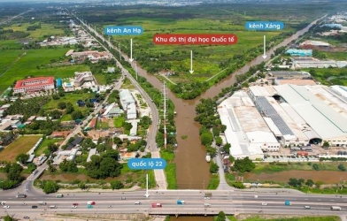 Công ty con của Vinhomes chuẩn bị triển khai dự án Khu đô thị Đại học Quốc tế gần 880 ha tại TP.HCM