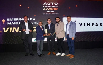 VinFast nối dài chuỗi giải thưởng ở Ấn Độ với 'cú đúp' tại Auto Excellence Awards 2026
