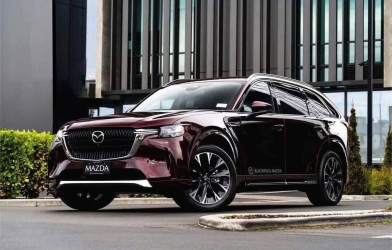 SUV 7 chỗ Mazda CX-90 chốt giá tại Việt Nam: Nội thất tinh tế, vận hành uy lực, cạnh tranh Teramont