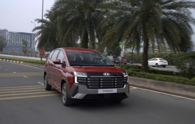 Hyundai Stargazer 2026 xuất hiện trên đường phố Việt, sẵn sàng ra mắt đấu Xpander?