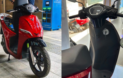 Cận cảnh VinFast Feliz II vừa về đại lý: Giá từ 24,9 triệu đồng, tầm vận hành tối đa 156 km/lần sạc