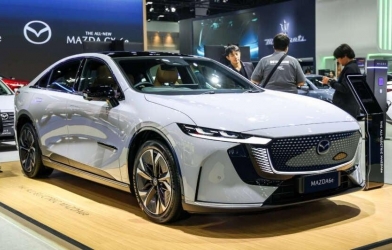 Cận cảnh sedan điện Mazda 6e: Ngang cỡ Toyota Camry, sạc một lần chạy tối đa 650 km