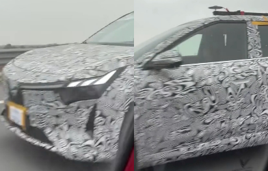 SUV bí ẩn của VinFast lộ diện trên cao tốc, kích thước có thể ngang tầm VF 7