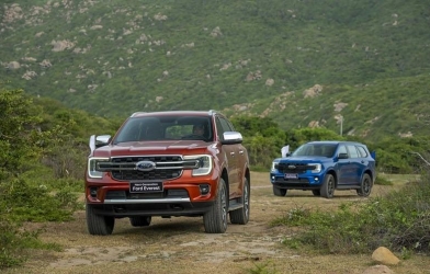 Doanh số SUV cỡ D tại Việt Nam quý I/2026: Everest dẫn đầu áp đảo, CX-8 vượt mặt Santa Fe