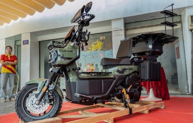 Honda Square X125 đổ bộ thị trường Việt: Thiết kế 'khối hộp' lạ mắt, giá 88 triệu đồng