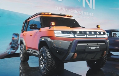Cận cảnh SUV địa hình Nissan Terrano PHEV: Ngoại hình 'cơ bắp', có thể chạy điện hơn 130 km