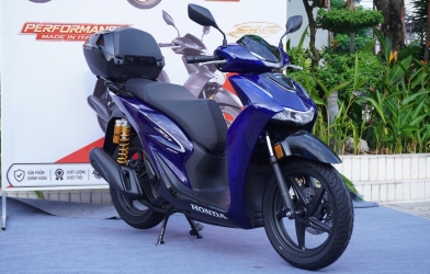 Honda SH Vetro Blue 2026 nhập Ý về Việt Nam, giá cao gấp đôi SH lắp ráp trong nước