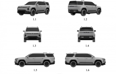 Ba thiết kế SUV mới của VinFast lộ diện qua hồ sơ đăng ký bảo hộ kiểu dáng