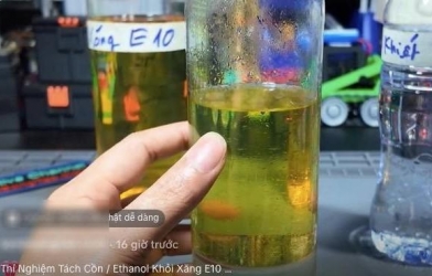 Tài xế truyền nhau cách 'tách cồn' khỏi xăng E10: Chuyên gia cảnh báo nguy cơ lớn