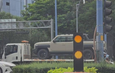 Bán tải Kia Tasman lộ diện trên xe chuyên chở tại Việt Nam, chưa rõ kế hoạch phân phối