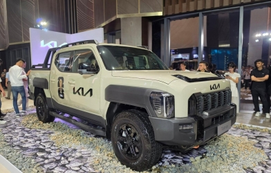 Cận cảnh Kia Tasman được trưng bày tại Việt Nam: Bản X-Pro thiên về off-road, tải hơn 1 tấn, kéo tối đa 3,5 tấn