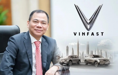 Tỷ phú Phạm Nhật Vượng rời ghế Tổng Giám đốc của Công ty Sản xuất và Kinh doanh VinFast