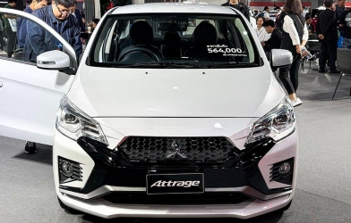 Mitsubishi Attrage 2026 cập bến Đông Nam Á: Nâng cấp thiết kế, bản tiêu chuẩn đã có ADAS
