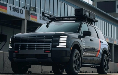 Hyundai Palisade hóa 'trạm kỹ thuật di động' chuyên phục vụ trên đường đua