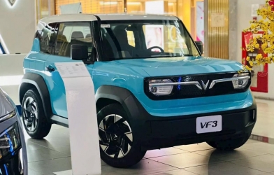 VinFast VF 3 tiến sát mốc 30.000 xe bàn giao tại Việt Nam sau 7 tháng đầu năm 2026