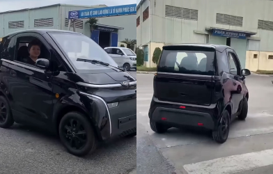 Nano S05 lộ diện tại Việt Nam: Xe điện 2 chỗ nhỏ gọn, chạy tối đa 150 km/sạc