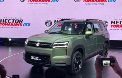 MG Hector Tomahawk trình làng: Có cả bản EV và PHEV, chạy tối đa 1.100 km