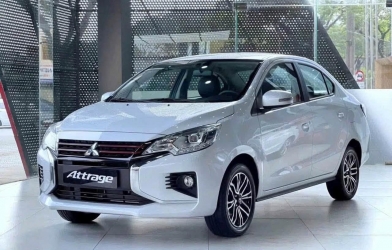Mitsubishi Attrage nhận ưu đãi khủng tại đại lý, giá lăn bánh cho bản cao cấp chỉ còn 475 triệu đồng