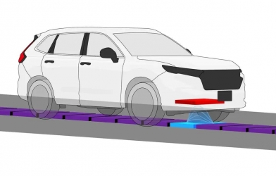 Honda phát triển công nghệ sạc ô tô điện ngay khi đang chạy