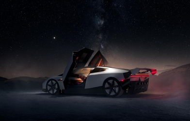 Tesla Roadster trình diễn nhào lộn trên không như phim viễn tưởng, nhưng xe bán ra liệu có làm được?