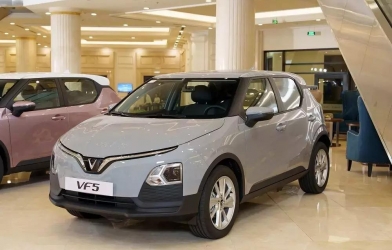 Ô tô điện VinFast VF 5 tiếp tục dẫn đầu phân khúc SUV hạng A trong tháng 9/2026
