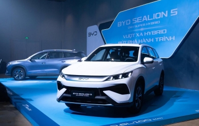 SUV plug-in hybrid BYD Sealion 5 chính thức trình làng tại Việt Nam, giá ưu đãi từ 659 triệu đồng