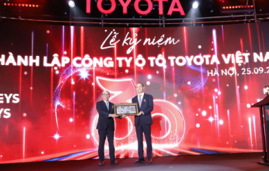 Những dấu ấn làm nên hành trình 30 năm rực rỡ của Toyota Việt Nam