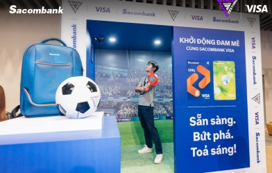 Sacombank đồng hành cùng visa tại sự kiện thể thao điện tử EA SPORTS FC PRO FESTIVAL 2025