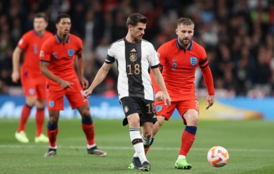 Trực tiếp Anh 0-0 Đức: Nhập cuộc thận trọng