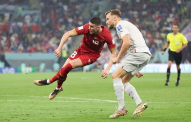 Trực tiếp Serbia 2-1 Thụy Sĩ: Đẳng cấp Dusan Vlahovic