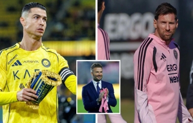 Beckham tính tạo địa chấn, đưa Ronaldo về đá cặp với Messi