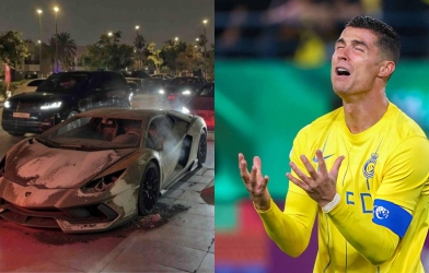 Biệt thự Ronaldo trúng tên lửa, dàn siêu xe 'bay màu'?