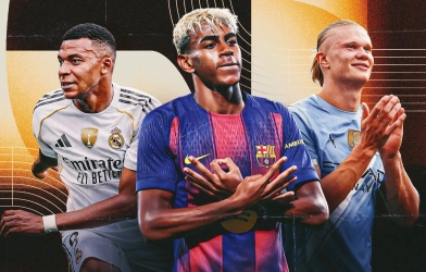 Top 5 Quả bóng Vàng 2026: Mbappe về nhì, top 1 xứng đáng