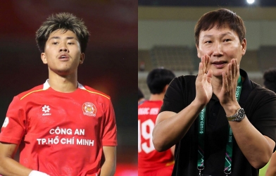 HLV Kim Sang Sik tận mắt 'xem giò' Việt kiều sinh năm 2006