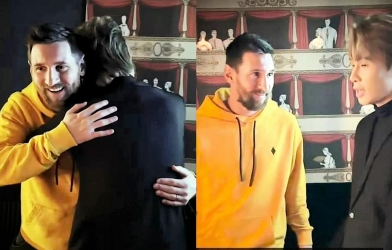 Sau J97, Messi lại xuất hiện cực ngầu trong một MV ca nhạc