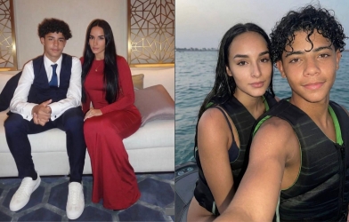 Con trai Ronaldo hẹn hò với người mẫu hơn 12 tuổi?