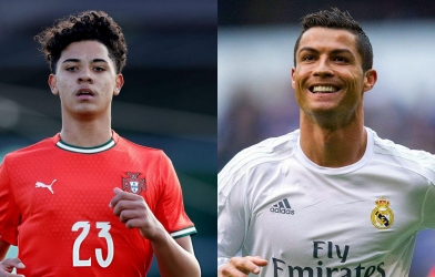 Nối gót cha, con trai Ronaldo cập bến Real Madrid