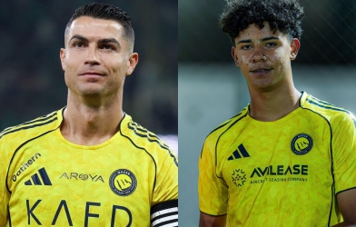 Con trai Ronaldo lập hat-trick, Al Nassr thắng kịch tính 7 bàn
