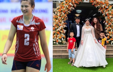 Búp bê bóng chuyền Âu Hồng Nhung chính thức thành 'vợ người ta'