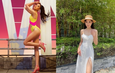 'Cựu hoa khôi bóng chuyền' Đặng Thu Huyền lọt top 5 Người đẹp biển