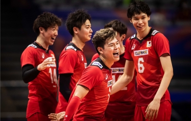 Nishida và Ishikawa tiếp tục tỏa sáng, Nhật Bản có thêm chiến thắng tại VNL 2022