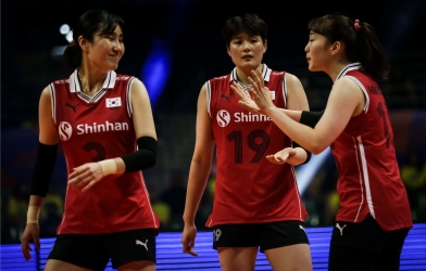 Bóng chuyền nữ Hàn Quốc liệu có lập kỉ lục 'trắng tay' tại VNL năm nay?